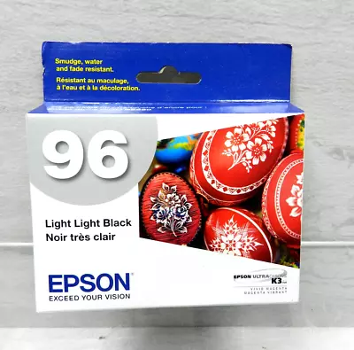 Epson 96 (T096920) Light Black Ink Cartridge Exp 10/2016 • $5.95