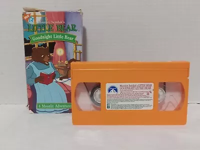 Maurice Sendak's Little Bear: Goodnight Little Bear (VHS 1998) Nick Jr  • $5.99