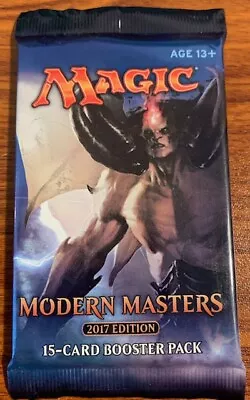 MTG Magic The Gathering 2017 Modern Masters Pack NIP Free Shipping • $39.88