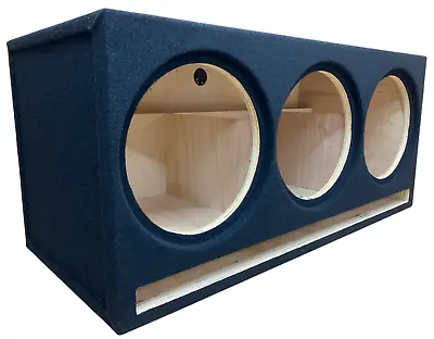 Slot Ported Vented Sub Box Enclosure For 3 12  Subs - 4.5 CF NET - 32Hz - BIRCH • $399.95