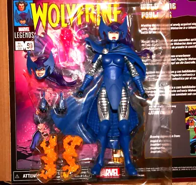 Marvel Legends 50 Years Wolverine & Psylocke 2-pack Lady Mandarin Psylocke Loose • $21