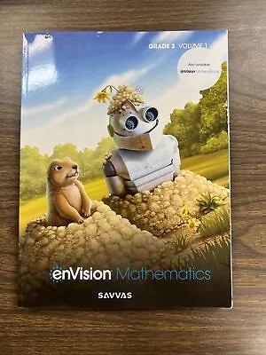 Envision Mathematics 2020 National Student Edition Grade 3 Volume 1 - Good • $8