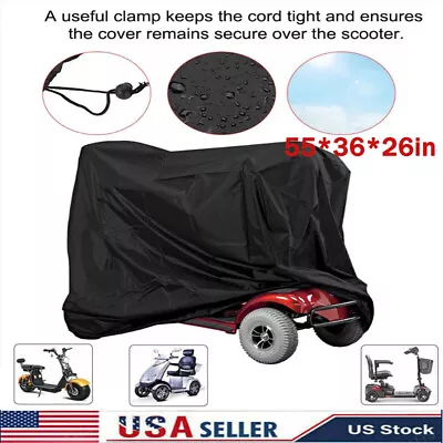 Mobility Scooter Cover Wheelchair Weather Cover Protect From Dust Rain Sun Snow • $15.99