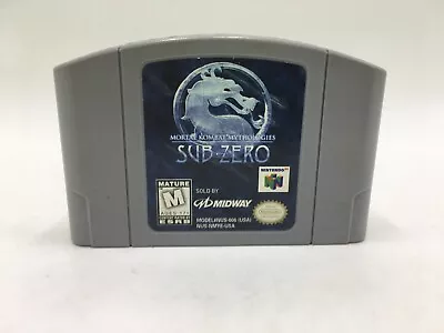 Mortal Kombat Mythologies: Sub-Zero (Nintendo 64 N64) - Authentic • $29.95