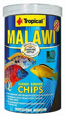 Cichlid Malawi Mbuna Fish Food Spirulina Tropical Aquarium Malawi Fish Food • £19.99