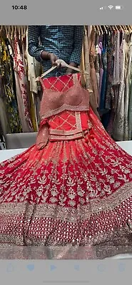 Bollywood Party Lehenga Choli Indian Designer Lehnga Wear Wedding Ethnic Bridal • $71.98