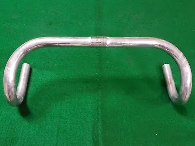 Vintage Mid 1980's Unbranded 43 Cm (C2C) X 25.4 Mm Silver Alloy Road Handlebar • $16.11