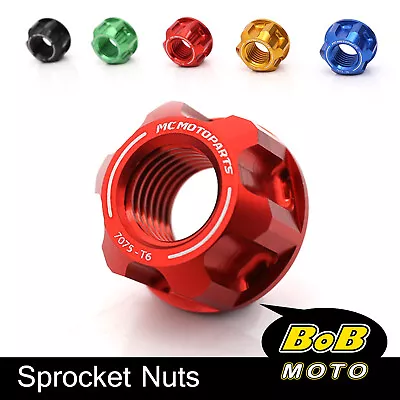 CNC M10 Rear Sprocket Nuts For Ducati Diavel Monster Multistrada 1200 950 • $22.50