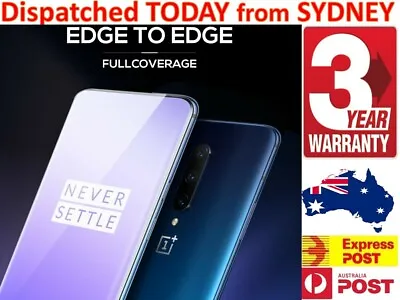 $8.45 • Buy For OnePlus 5 6 7T 8 8T Pro Full Cover Coverage Tempered Glass Screen Protector 