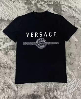 HOT SALE! Versace Logo Printed Fanmade T-Shirt Unisex Shirt Full Size US S-5XL • $25.95