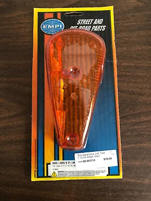 EMPI Turn Signal Lens Left Type 1 70-79 Amber VW Dune Buggy 98-9517 NIP • $14.99