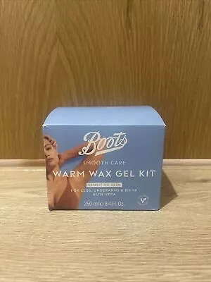 Boots Smooth Care Warm Wax Gel Kit New 250ml With Aloe Vera • £9.99