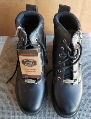 Motorcycle Boots River Road Brand Size 9 • $21.99