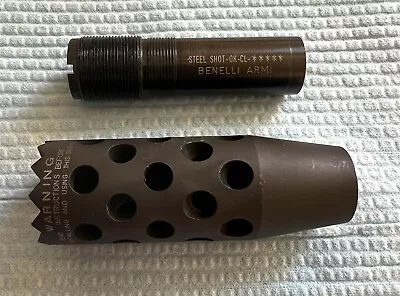Benelli (OEM) M4 Muzzle Brake With Included Non Choke Adapter. • $225