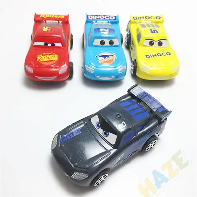 4pcs/set Mini Lightning McQueen Cars Racing Car Pull-back Figure Toy  • £5.63