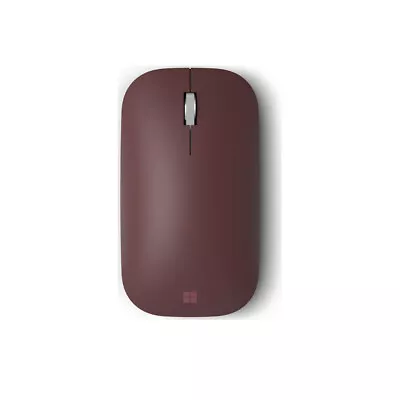 Microsoft Surface Mobile Wireless Mouse Ambidextrous Bluetooth 4.2 - Burgundy • £31.99