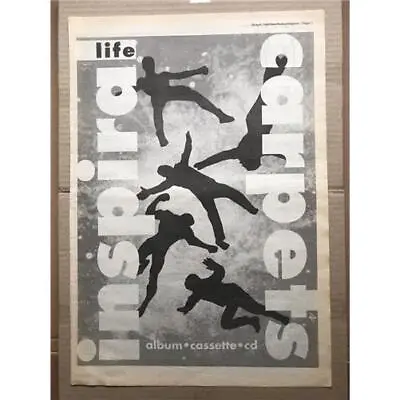 INSPIRAL CARPETS LIFE POSTER SIZED Original Music Press Advert From 1990 - Print • £11