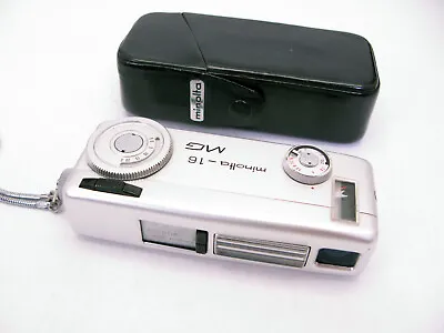 MINOLTA-16 MG Camera Sub-Miniature With Case • $29