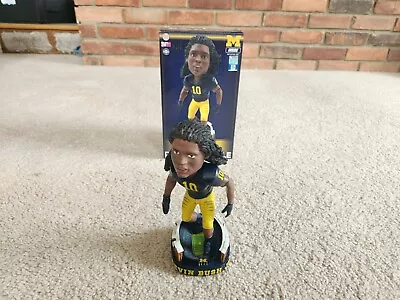 Devon Bush Michigan Wolverines Legends Of The Field FOCO Bobblehead With Box • $69.99