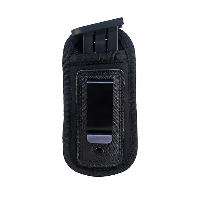 Tactical Concealed Carry IWB Single Magazine Pouch For 9mm .40 .45 .380 .357 Mag • $7.82