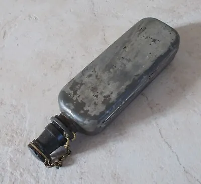 Vintage Oiler Zinc Oil Squirt Can Antique Army Garage France Vtg Old #315 • $39.05