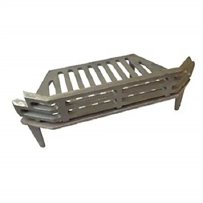 16  WW Fire Grate With Coal Saver Open Fireplace Cast Iron Heavy Duty 4 Legs • £35.50