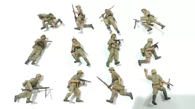 1/35 Pro Built Painted Very Detailed Military WWII German Afrika Figures Lot • $49.99