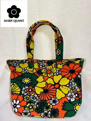MARY QUANT LONDON Floral Tote Bag 23 • $93.60