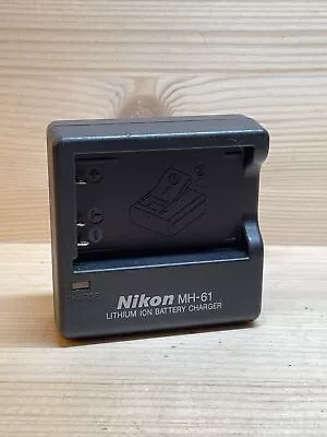 Genuine Nikon MH-61 OEM Battery Charger Adapter Only For P90 P100 P500 P510 (73) • $14.99