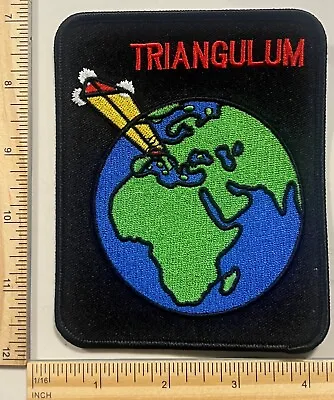 RARE - MILITARY BLACK OPS PATCH - TRIANGULUM RS6b SENIOR SPEAR SENSOR • $12.59