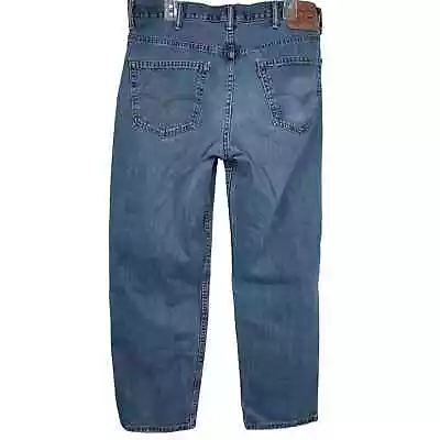 Mens Levi's 550 Blue Jeans 38x32 Relaxed Fit Denim Levi Strauss • $22