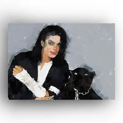 Michael Jackson #15Sketch Card Limited 1/50 PaintOholic Signed • $9.99