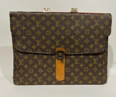 Vintage Louis Vuitton Monogram Serviette Conseiller Toggle Briefcase • $699.99