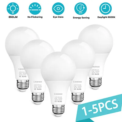 Light Bulbs 50W 90W 150W 180W Watt LED 6500K Bright Daylight E26 E27 A19 Lamps • $17.95