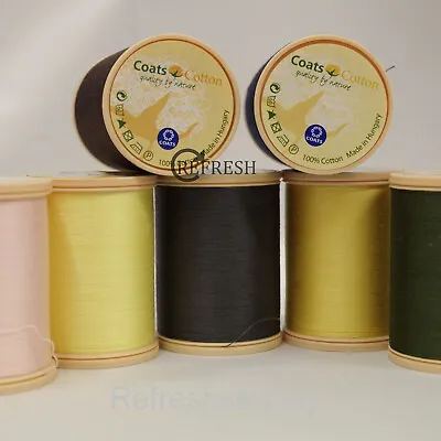 Coats 100% Cotton Thread 1000m Metre Spool Weight 50 Sewing Quilting Patchwork  • £6