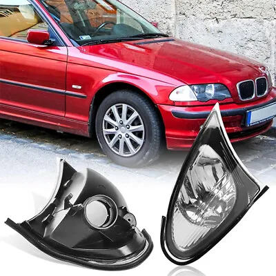 2x For BMW 3 Series E46 02-05 Corner Marker Parking Light Turn Signal Lights • $34.98