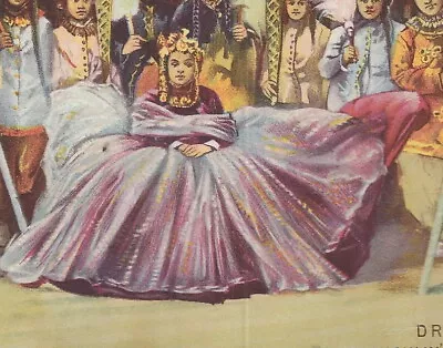 MB-112 Native Princess Nepal McLaughlin Coffee Victorian Advertising Trade Card • $23.25