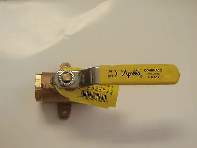 Fuel Line Tank Shut Off Valve Apollo 37 7825010 3/8  Npt Ball Valve Marine Boat  • $57.95