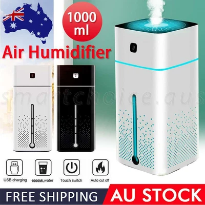 $5.59 • Buy Ultrasonic Air Humidifier Mist Oil Ultrasonic Aroma Diffuser Purifier LED Light
