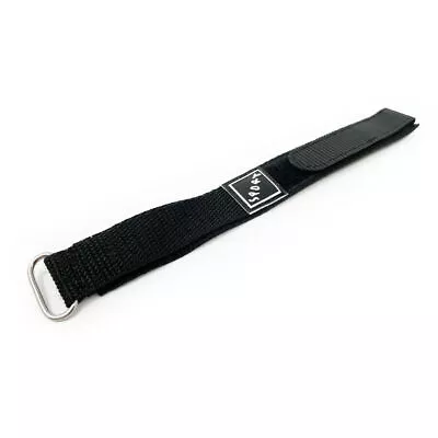 Woven Nylon Watch Strap Sport Band Black One-Piece 14mm 16mm 18mm 20mm Width • $8.88