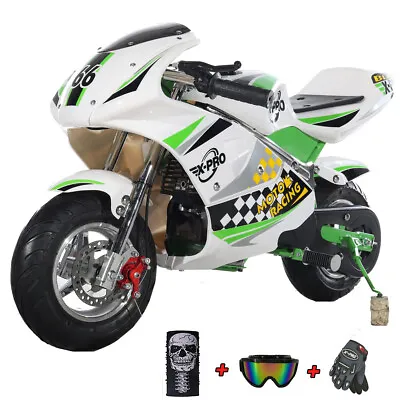 X-PRO 40cc Blast Pocket Bike Mini Motorcycle For Kids 4 Stroke Gas Powered Bike • $259.95