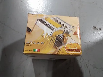 $19.99 • Buy Marcato Atlas Pasta Maker Model 150 Hand Crank Noodle Maker Made In Italy
