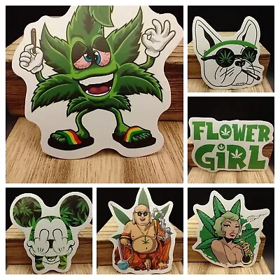 Stickers Decals Weed 420 Maryjane Humor Wacky High Times USA Shipping Seller  • $1.98