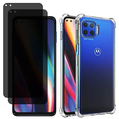 2X For Motorola One 5G/UW/Moto G 5G + Privacy Anti-Spy Tempered Glass Protector • $8.49