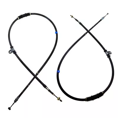 Fit 1995-00 Mitsubishi Lancer CK2A CK4A CM2A CM8A Rear Hand Disc Brake Cable Set • $97.41