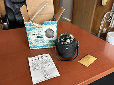 Vintage AIRGUIDE MARINE COMPASS Model 88b Boat Nautical Navigation New In Box • $20