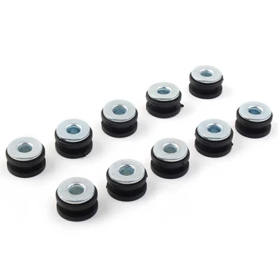 £8.03 • Buy 10PCS Motorcycle Rubber Fairing Cowling Grommet Bushing Bolts Gasket
