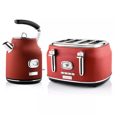 Westinghouse Retro Series 4 Slice Toaster/1.7L Electric Kettle Rd Kitchen Combo • $265