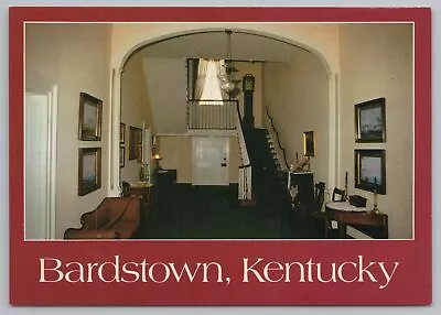 National & State Park~Entry Hall My Old Kentucky Home Park~Continental Postcard • $1.60