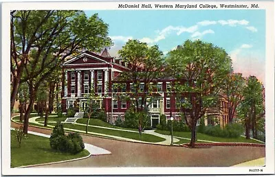 Western Maryland College -  McDaniel Hall Westminster MD • $10.95